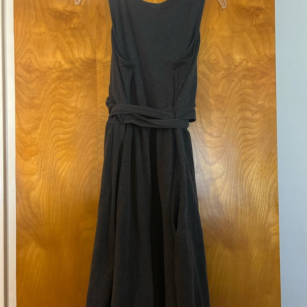 Latched Mama Charcoal Sleeveless Midi Dress - Picture 5 of 5